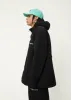 AFENDS Mens Floodlights - Spray Jacket - Black sold by Afends