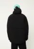 AFENDS Mens Floodlights - Spray Jacket - Black sold by Afends