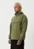 AFENDS Mens System - Water Resistant Spray Anorak Jacket - Military sold by Afends
