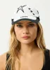 AFENDS Womens Games - Panelled Cap - White / Black sold by Afends