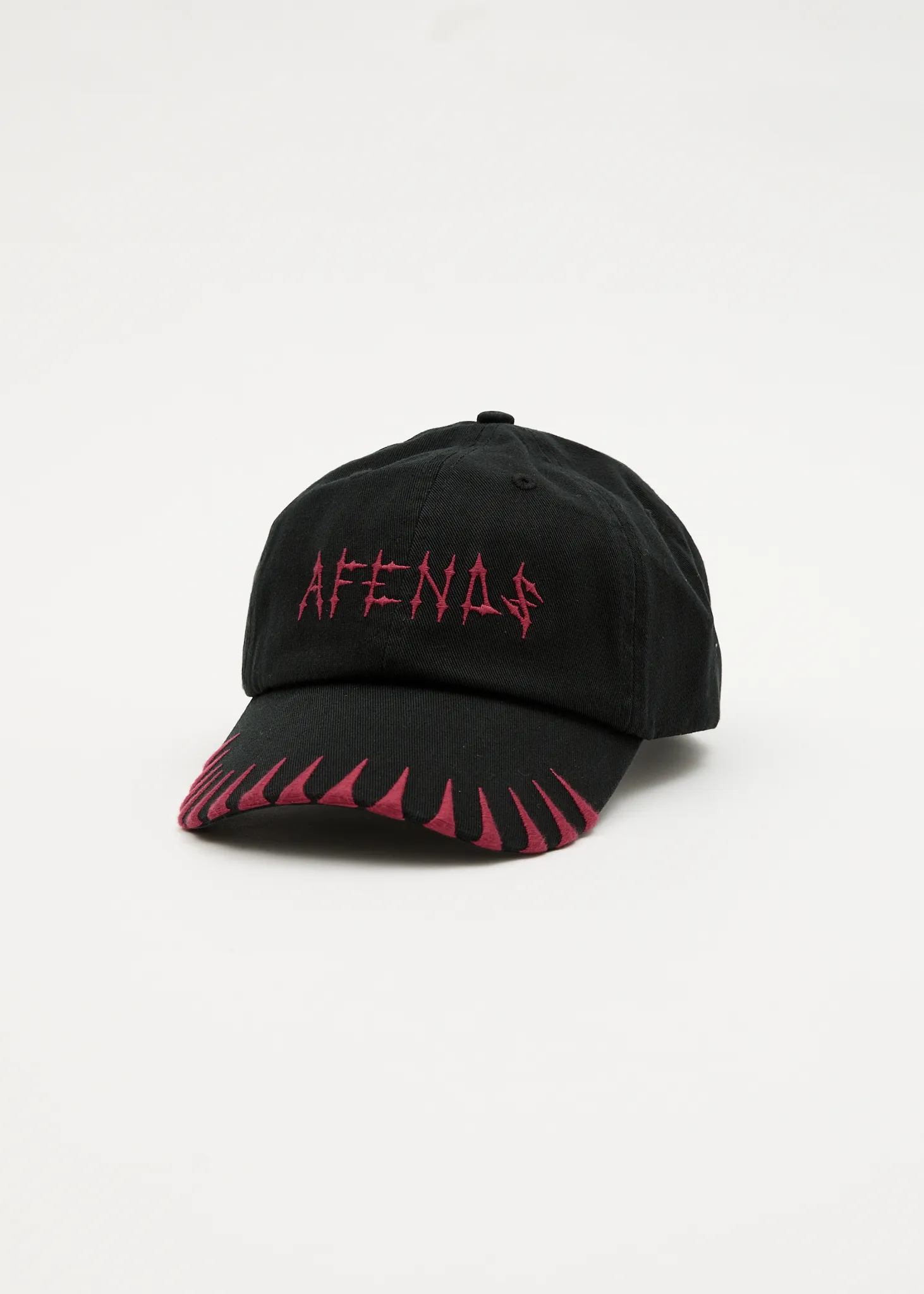 AFENDS Mens Spinal - Six Panel Cap - Black sold by Afends