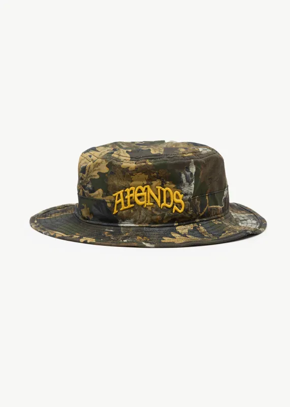 AFENDS Mens Find Me - Boonie Bucket Hat - Find Me sold by Afends