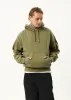 AFENDS Mens Genesis - Boxy Hoodie - Military sold by Afends