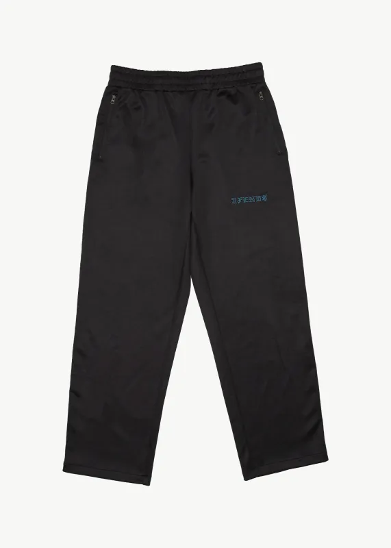 AFENDS Mens Spinal - Track Pant - Black sold by Afends