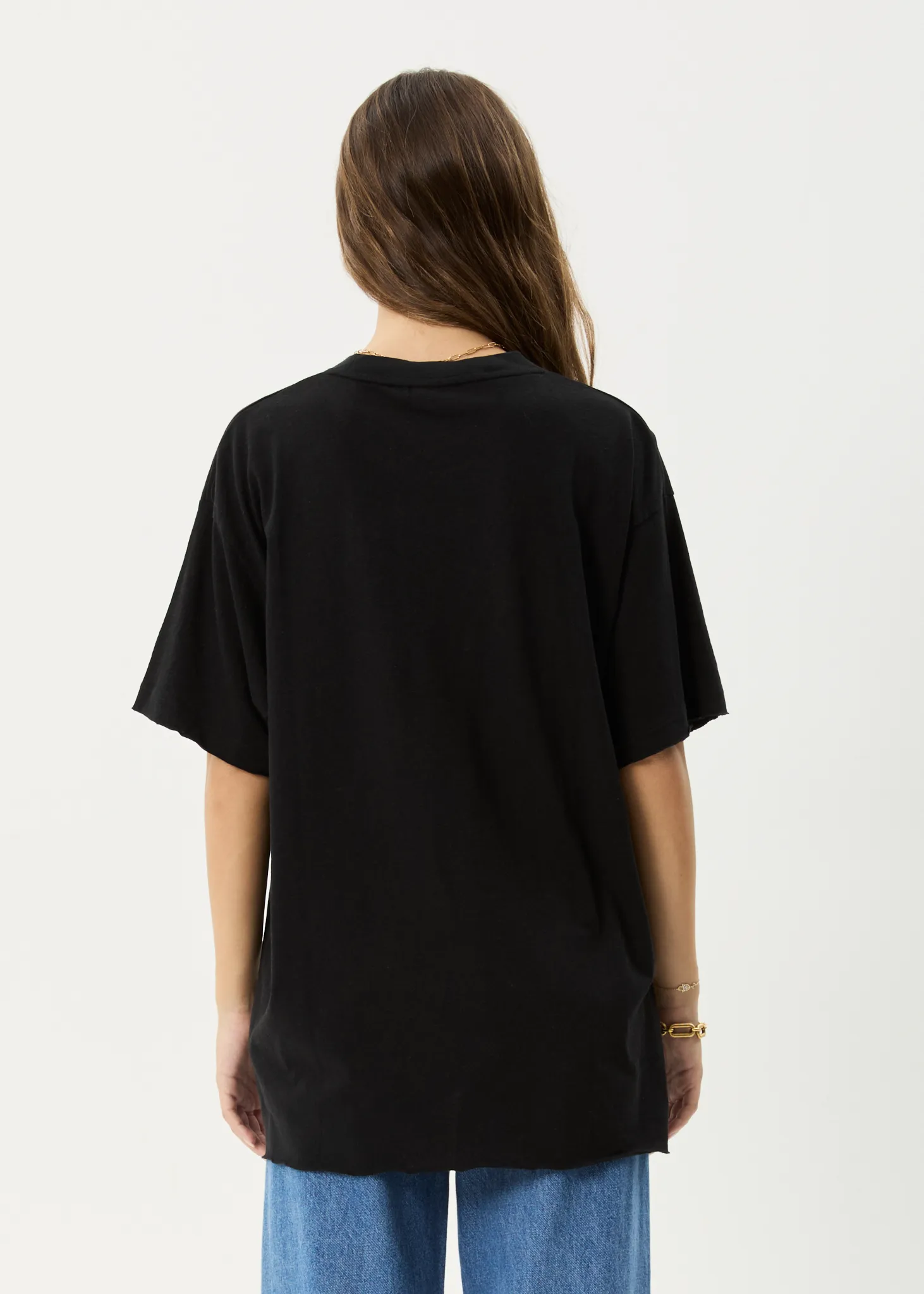 AFENDS Womens Wildflower - Oversized Tee - Black sold by Afends product image thumbnail 5