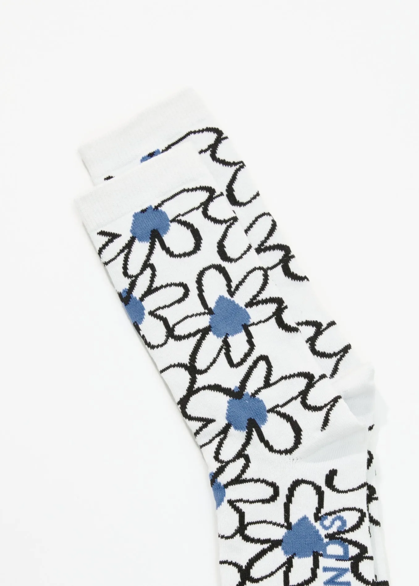 AFENDS Unisex Waterfall - Crew Socks - Arctic sold by Afends product image thumbnail 2