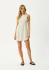 AFENDS Womens Legacy - Seersucker Mini Dress - Boa Check sold by Afends