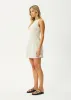 AFENDS Womens Legacy - Seersucker Mini Dress - Boa Check sold by Afends