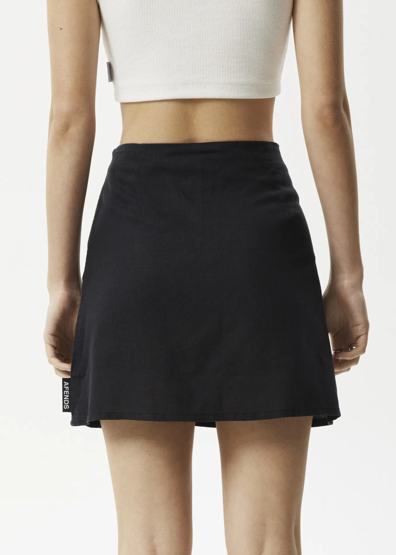 AFENDS Womens Mariah - Mini Skirt - Black sold by Afends product image thumbnail 5