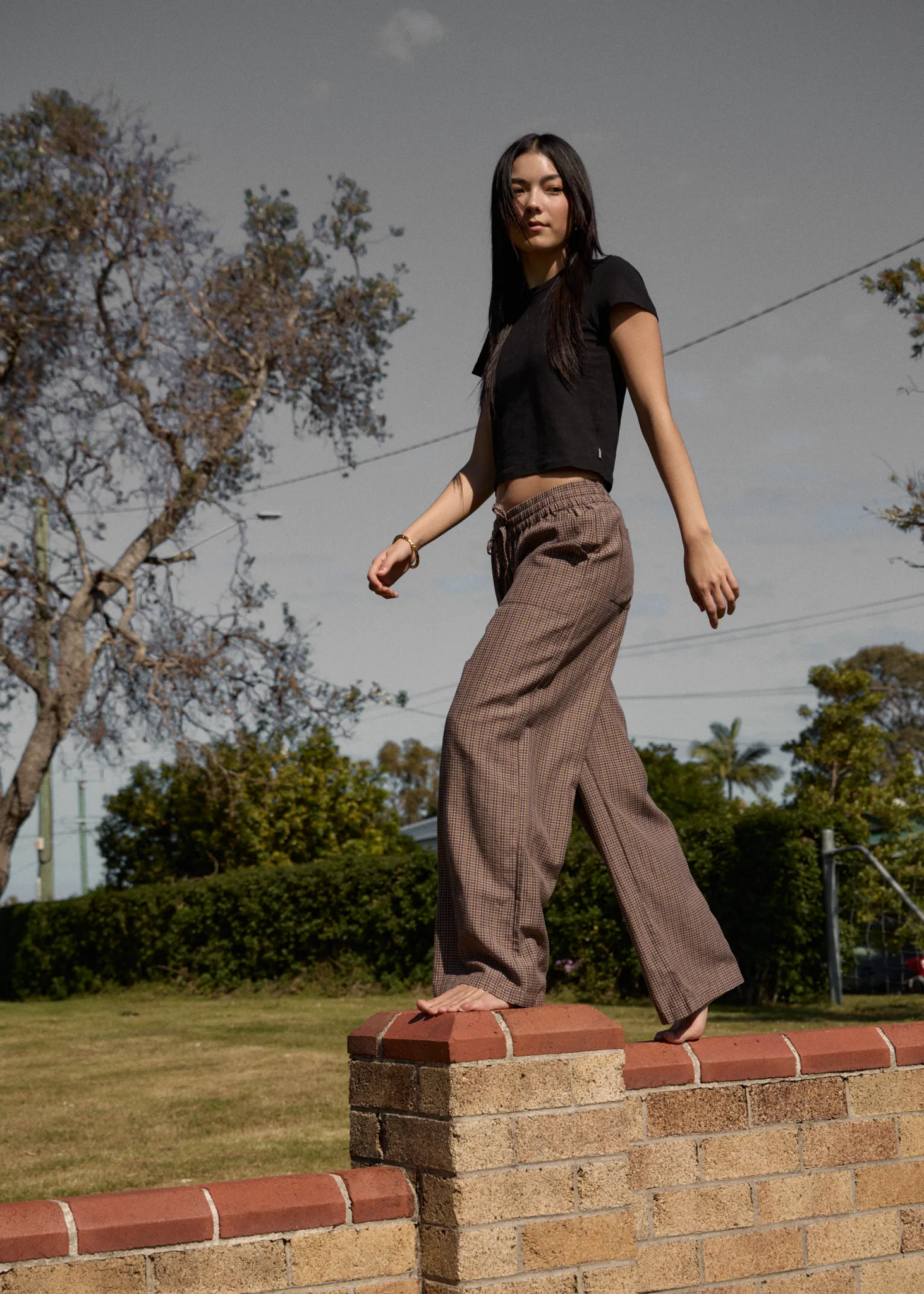 AFENDS Womens Hometown - Pant - Coffee sold by Afends product image thumbnail 2