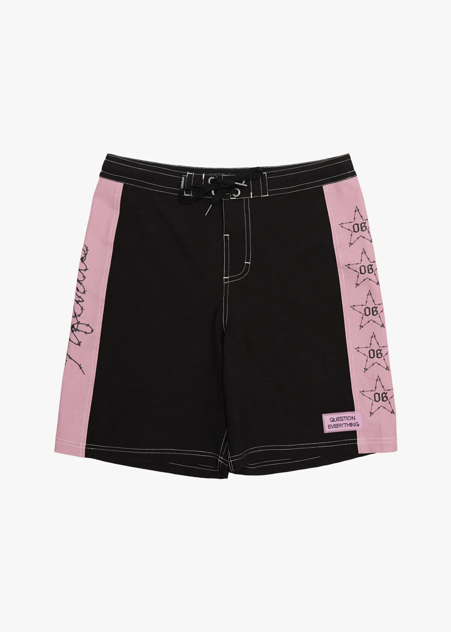 AFENDS Mens Valentine - Surf Related Boardshort 19" - Black sold by Afends