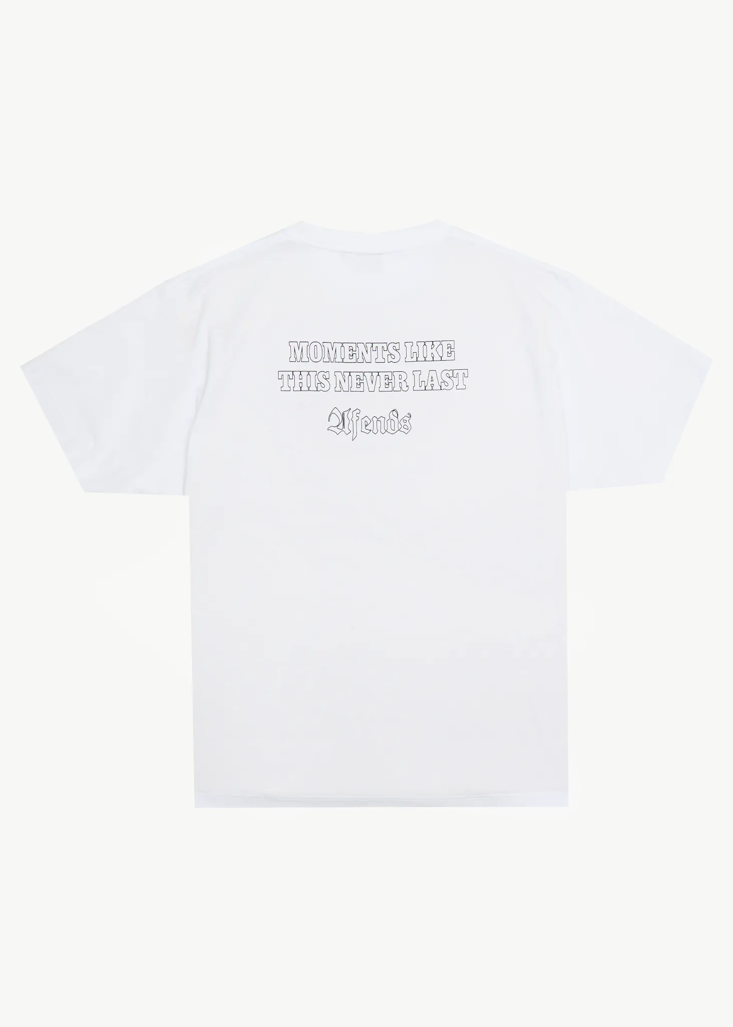 AFENDS Mens Never Last - Heavyweight Boxy Tee - White sold by Afends product image thumbnail 3