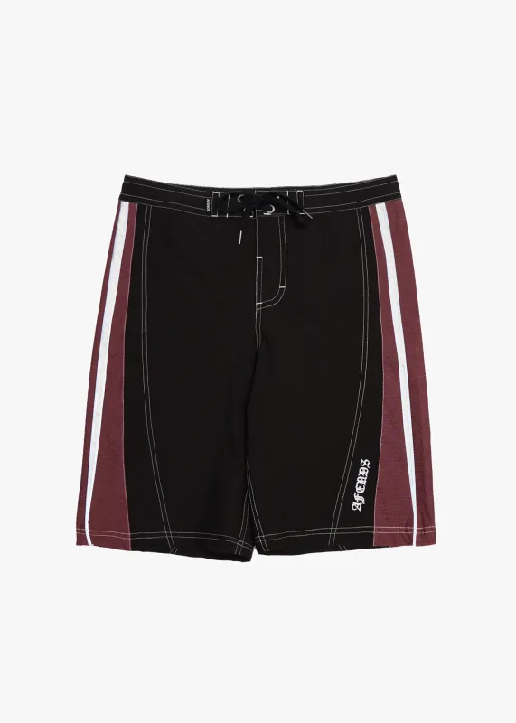AFENDS Mens Forum - Surf Related Boardshort 22" - Burgundy sold by Afends