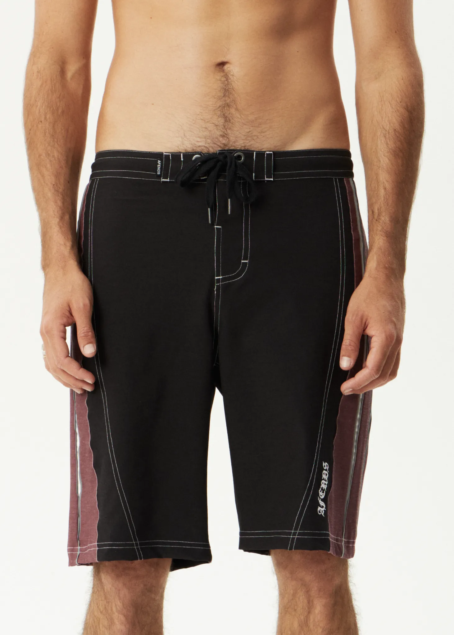 AFENDS Mens Forum - Surf Related Boardshort 22" - Burgundy sold by Afends product image thumbnail 3