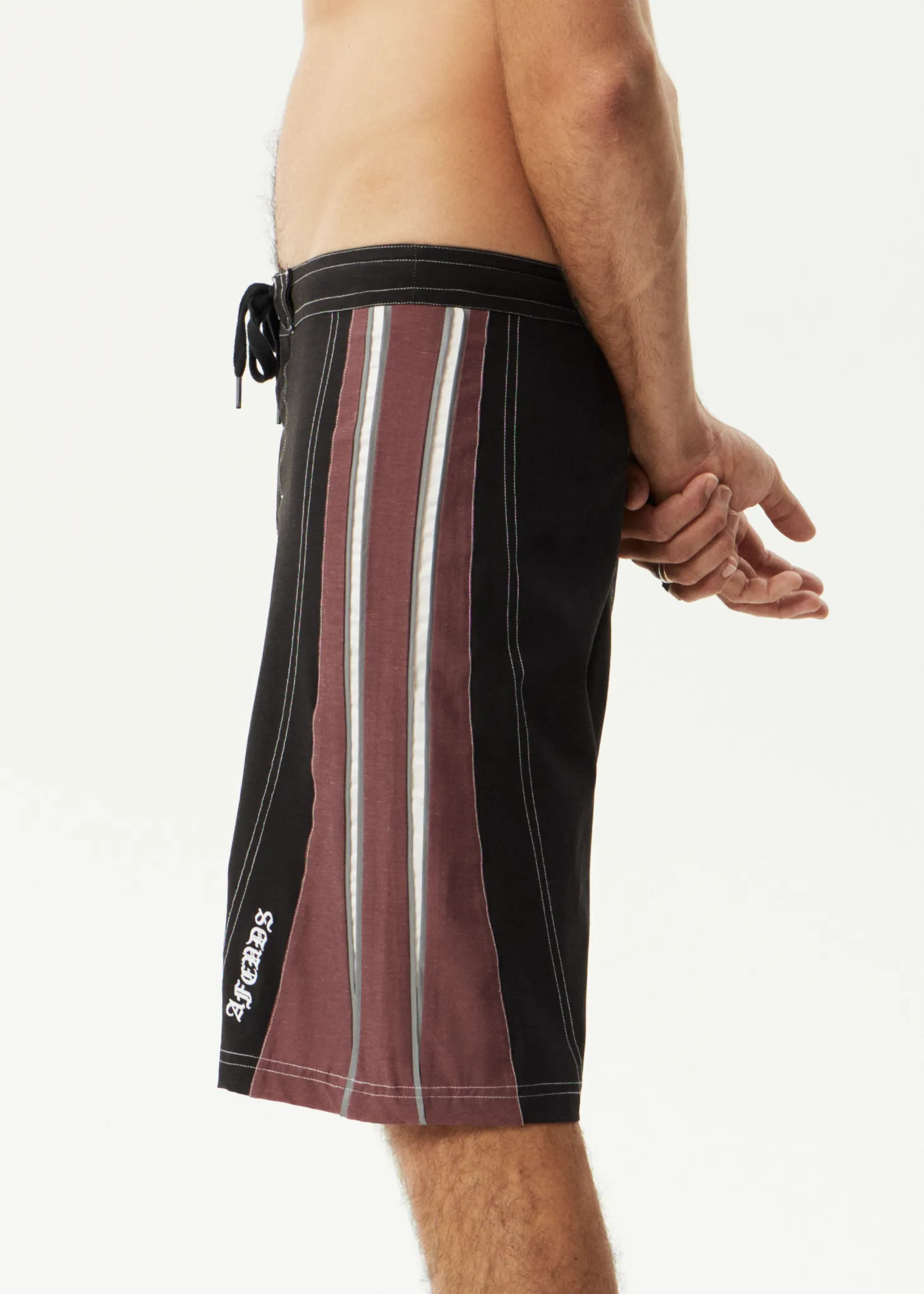 AFENDS Mens Forum - Surf Related Boardshort 22" - Burgundy sold by Afends product image thumbnail 5