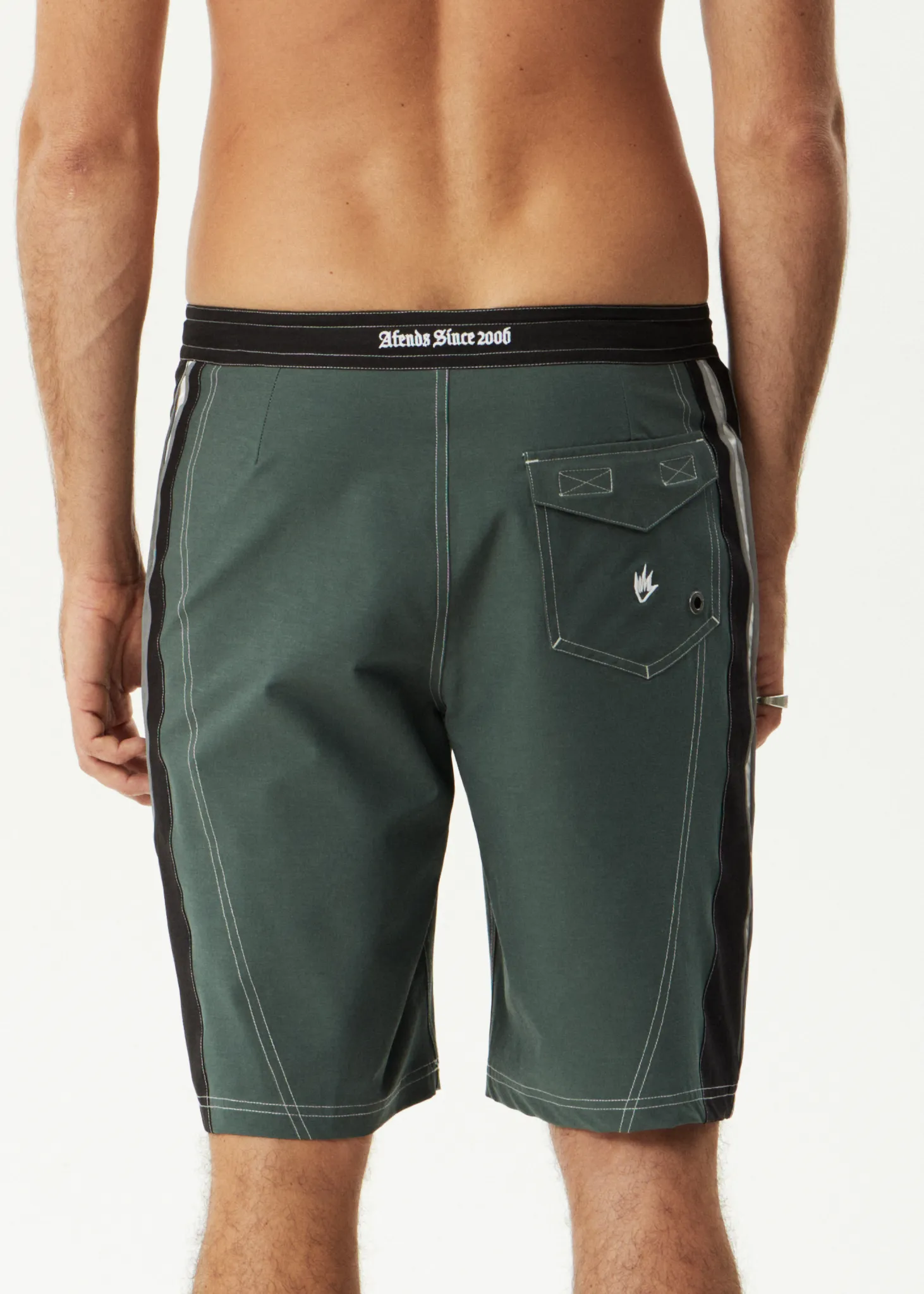 AFENDS Mens Forum - Surf Related Boardshort 22" - Pine sold by Afends product image thumbnail 5