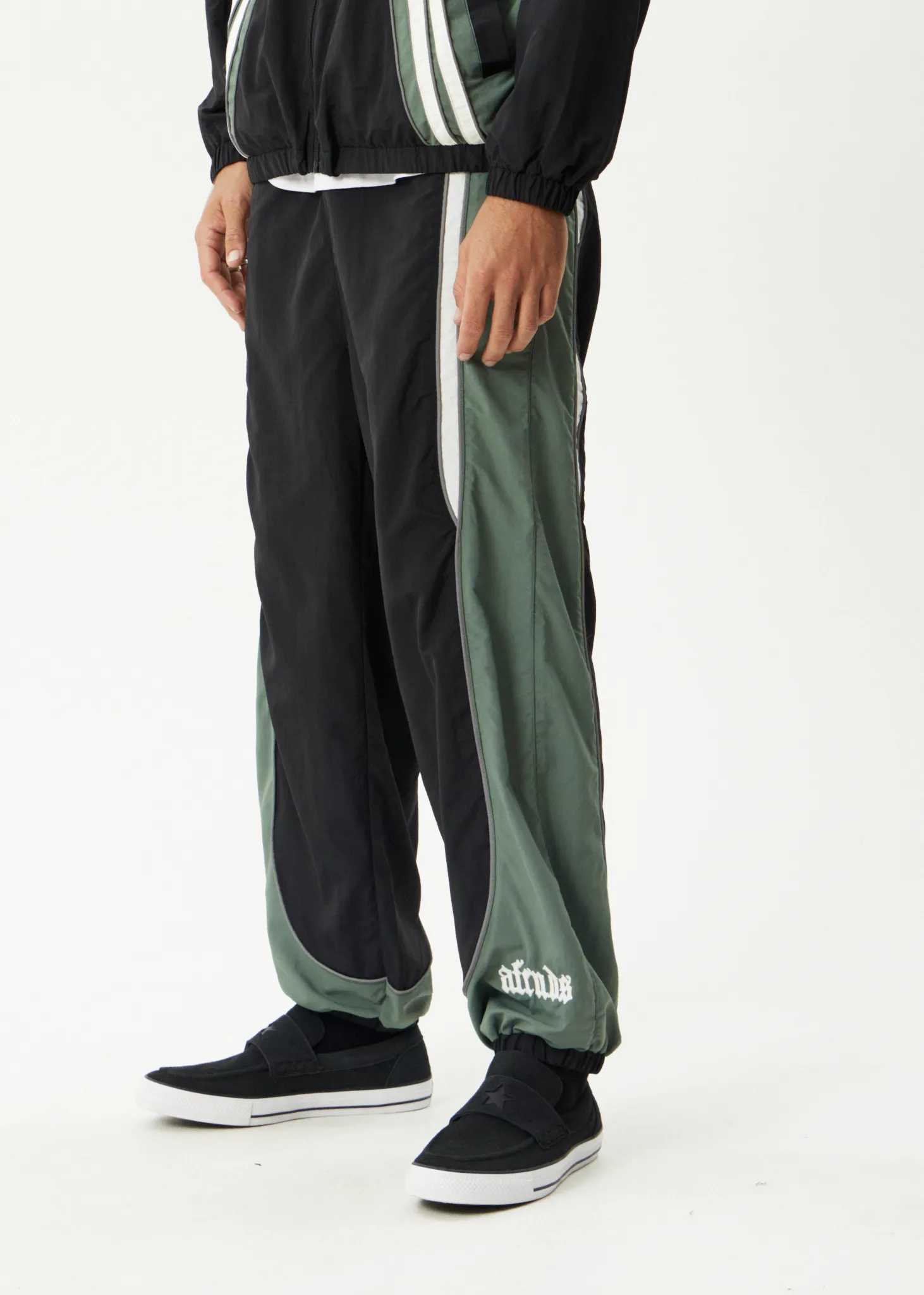 AFENDS Mens Sporting - Panelled Track Pant - Black sold by Afends product image thumbnail 5
