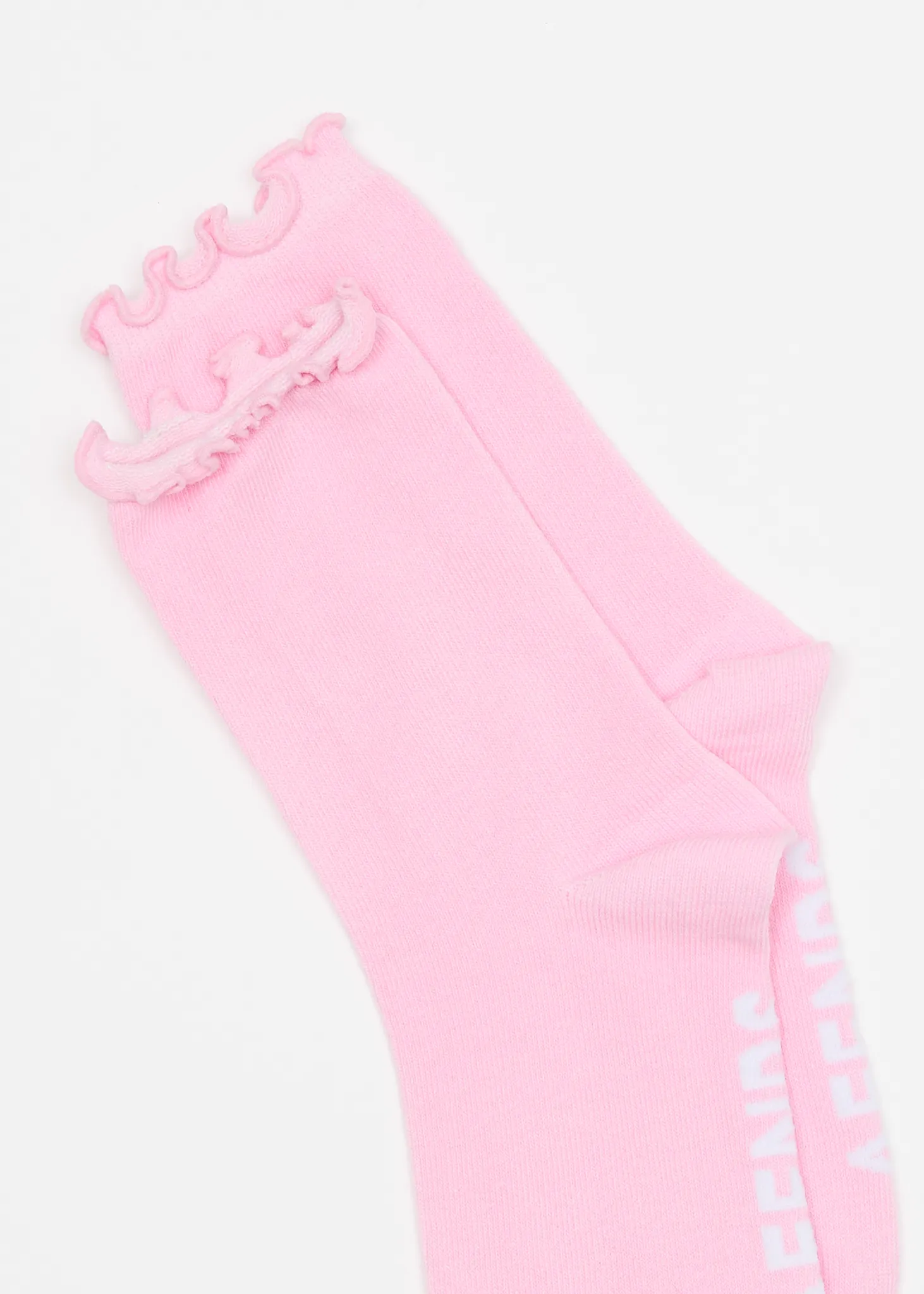 AFENDS Womens Frill Seeker - Socks Two Pack - Pink / White sold by Afends product image thumbnail 3