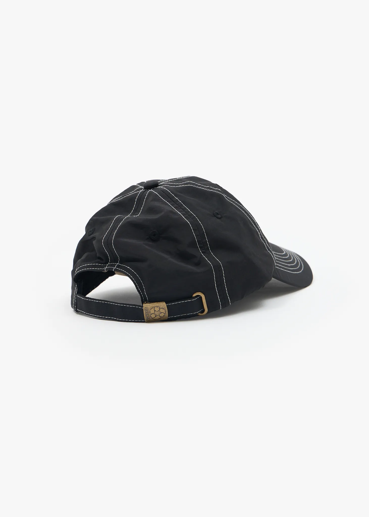 AFENDS Mens Ballz - Six Panel Cap - Black sold by Afends product image thumbnail 4