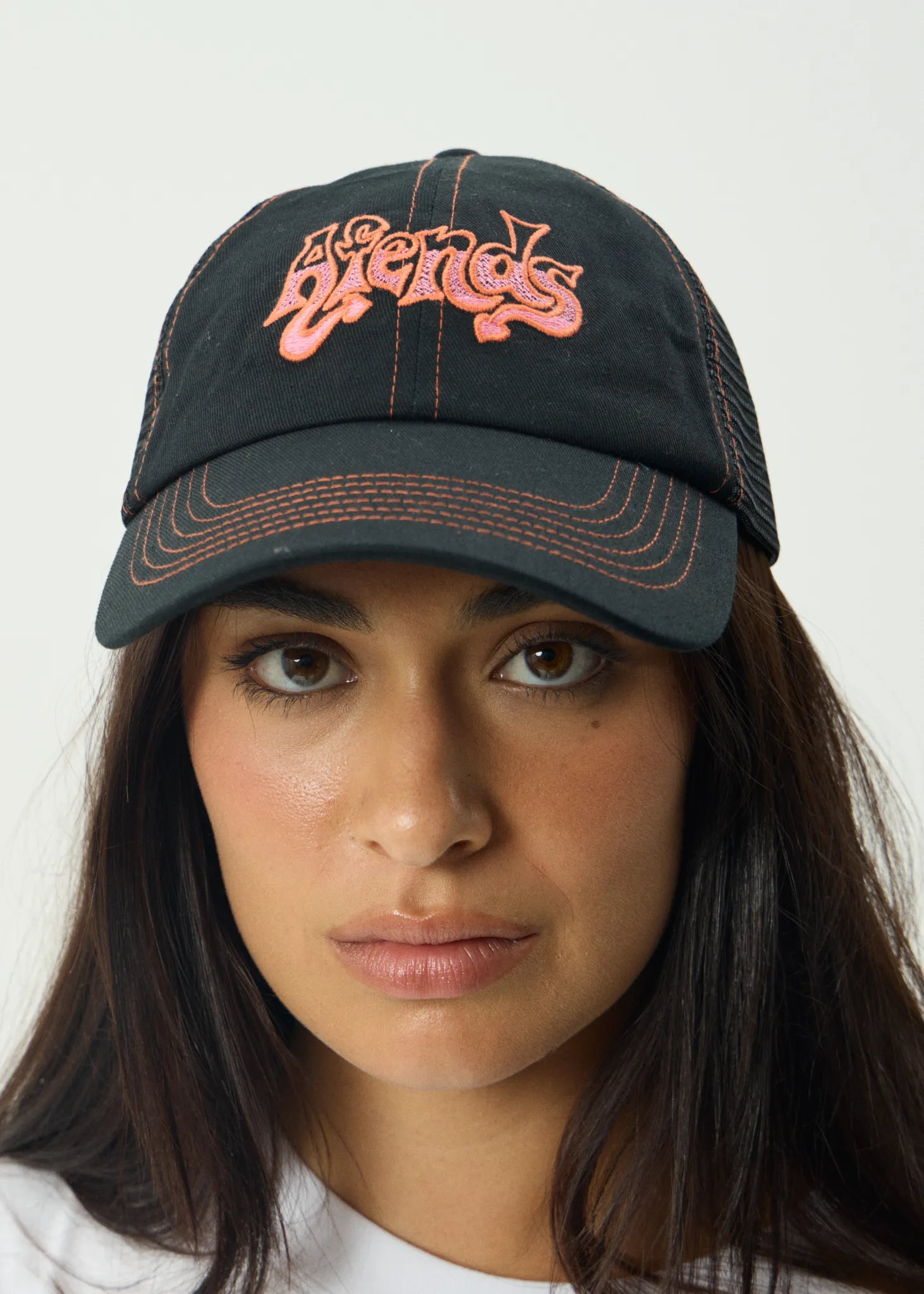 AFENDS Mens Splash - Six Panel Mesh Cap - Black sold by Afends product image thumbnail 5