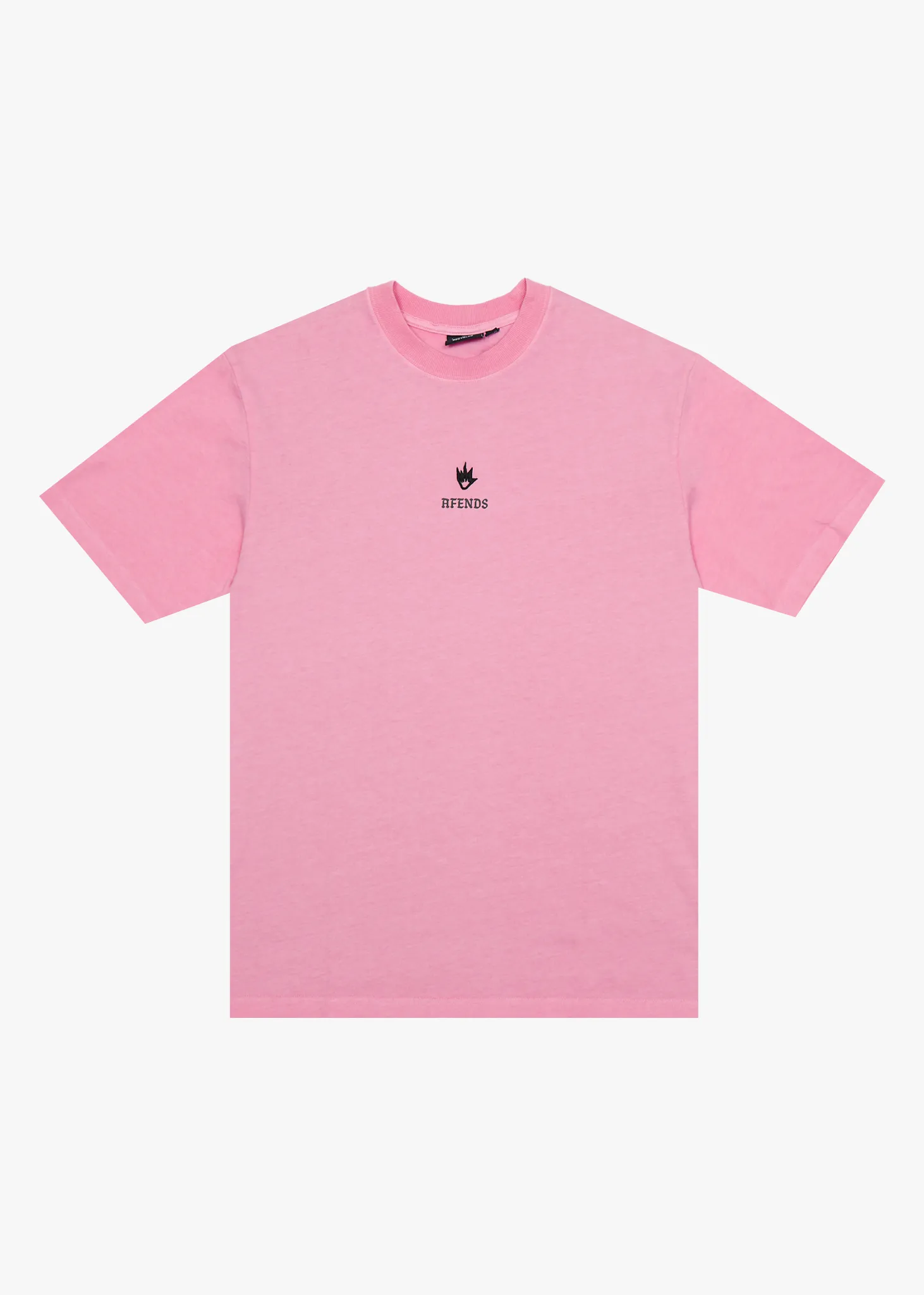 AFENDS Mens Burnin - Retro Tee - Vintage Pink sold by Afends