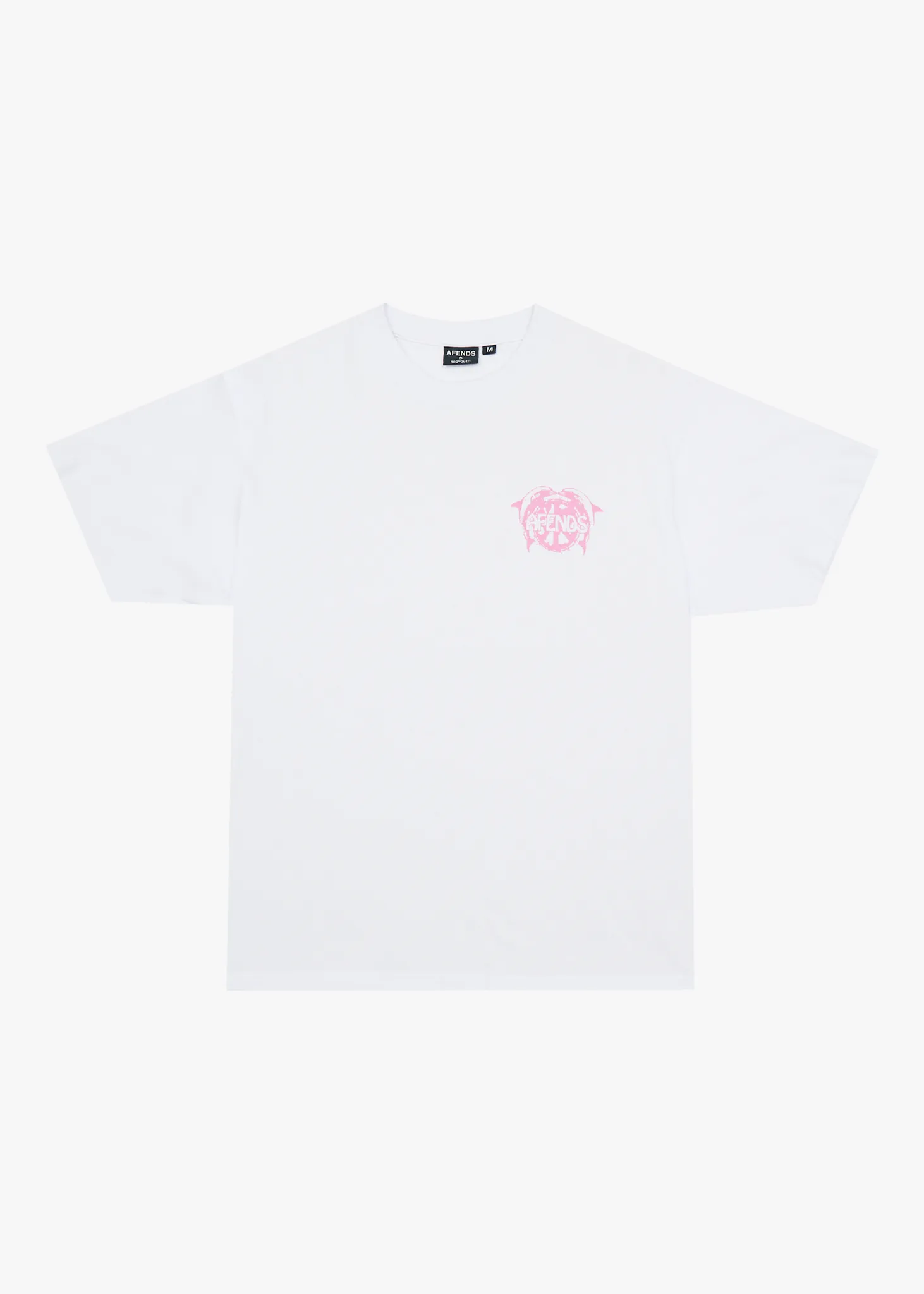 AFENDS Mens Dolfends - Boxy Tee - White sold by Afends