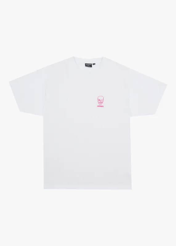 AFENDS Mens Skeletor - Boxy Tee - White sold by Afends