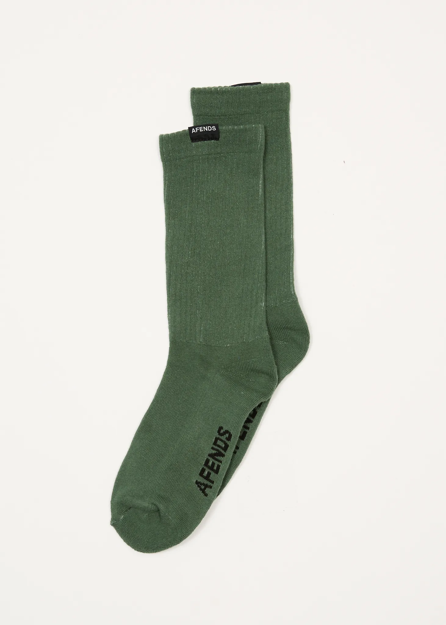 AFENDS Mens Everyday - Socks One Pack - Sycamore sold by Afends product image thumbnail 2