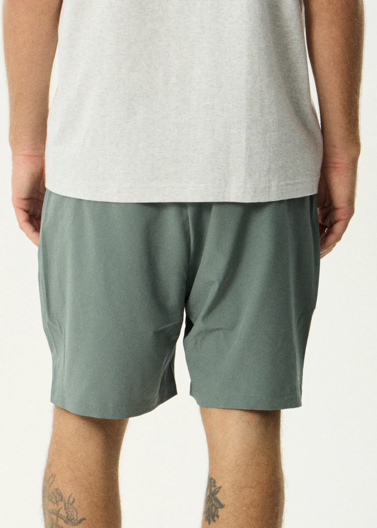 AFENDS Mens Kettle-Ish - Performance Short 18" - Sycamore sold by Afends product image thumbnail 5