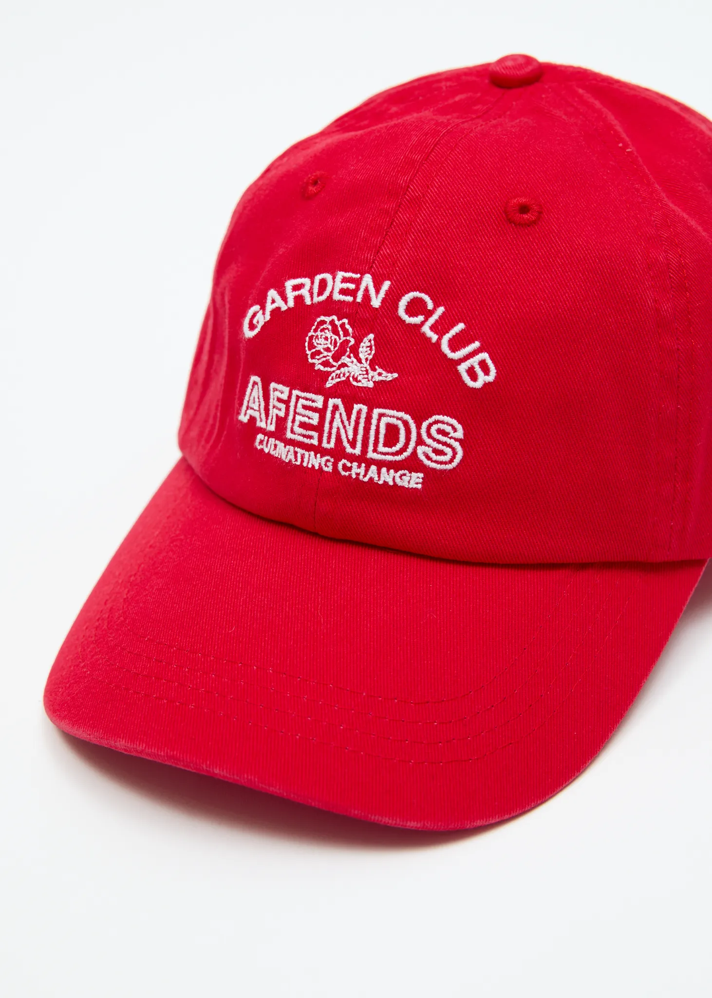 AFENDS Womens Cultivate - Panelled Cap - Tomato sold by Afends product image thumbnail 5