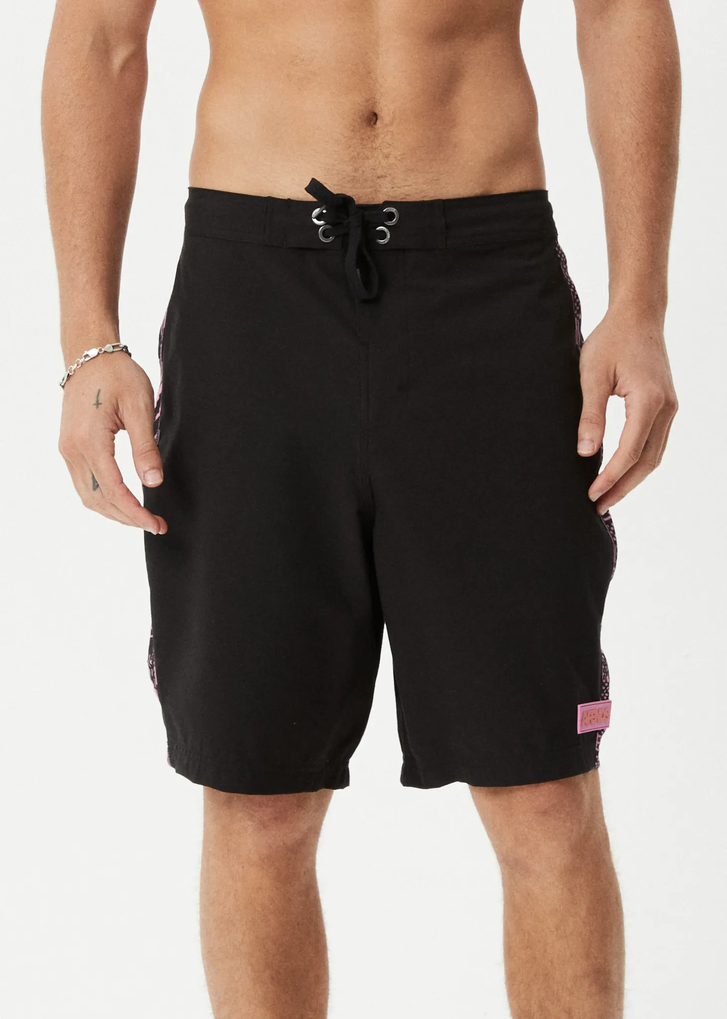 AFENDS Mens Boned - Surf Related V2 Boardshorts 20" - Black sold by Afends product image thumbnail 3