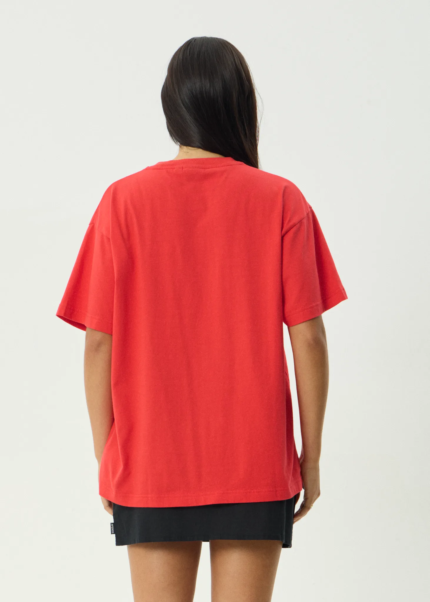 AFENDS Womens Fly Away - Oversized Tee - Tomato sold by Afends product image thumbnail 5