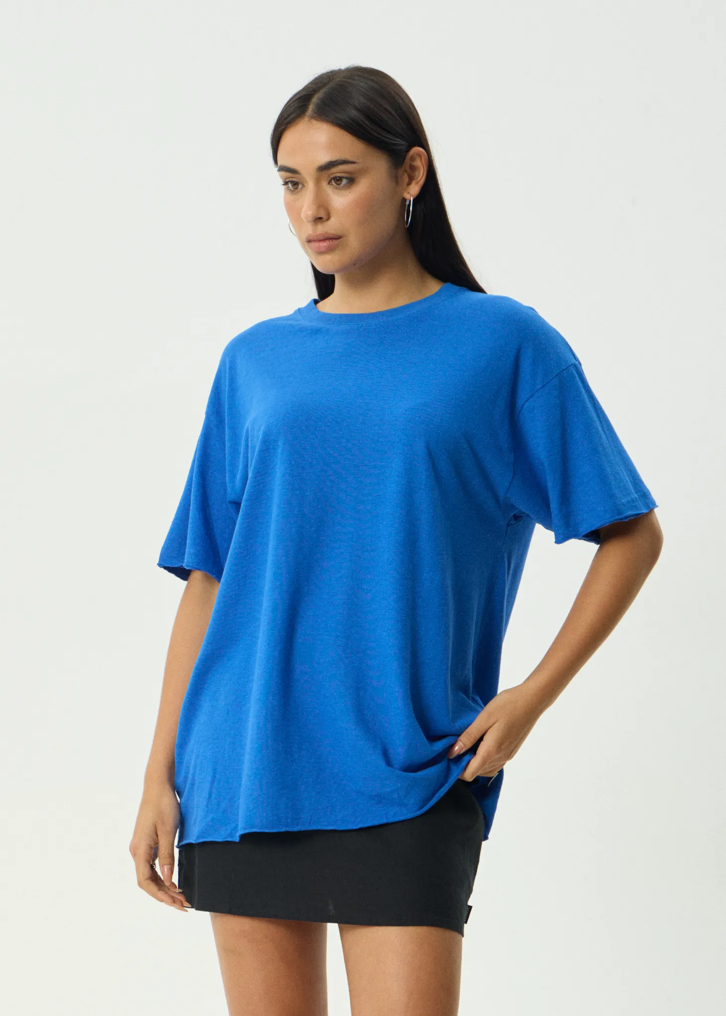 AFENDS Womens Slay - Oversized Tee - Marina sold by Afends product image thumbnail 2