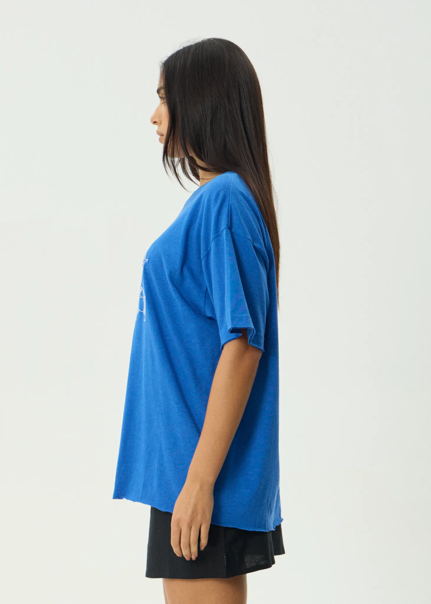 AFENDS Womens Sunbake - Oversized Tee - Marina sold by Afends product image thumbnail 5