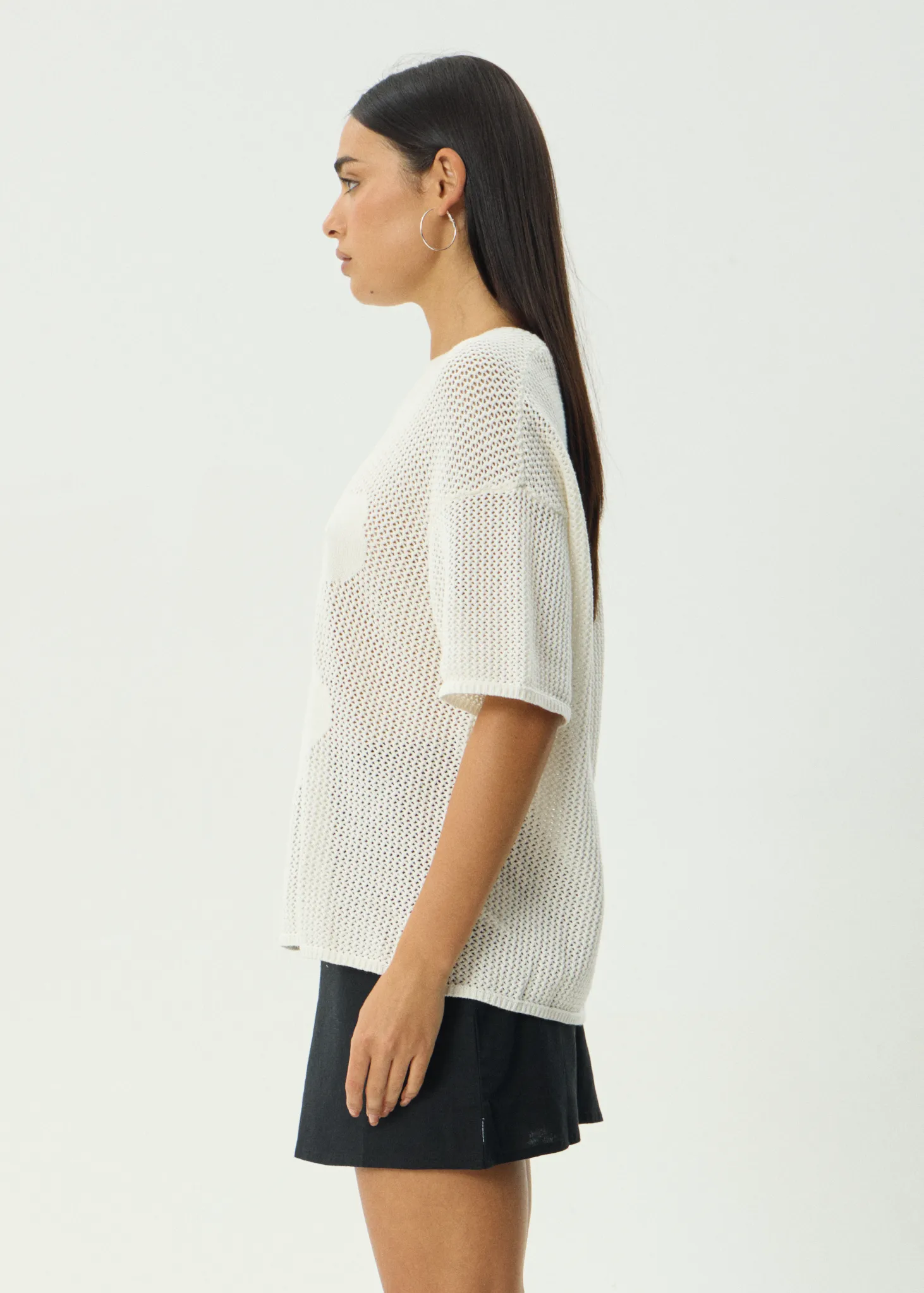 AFENDS Womens Riley - Knit Tee - White sold by Afends product image thumbnail 5