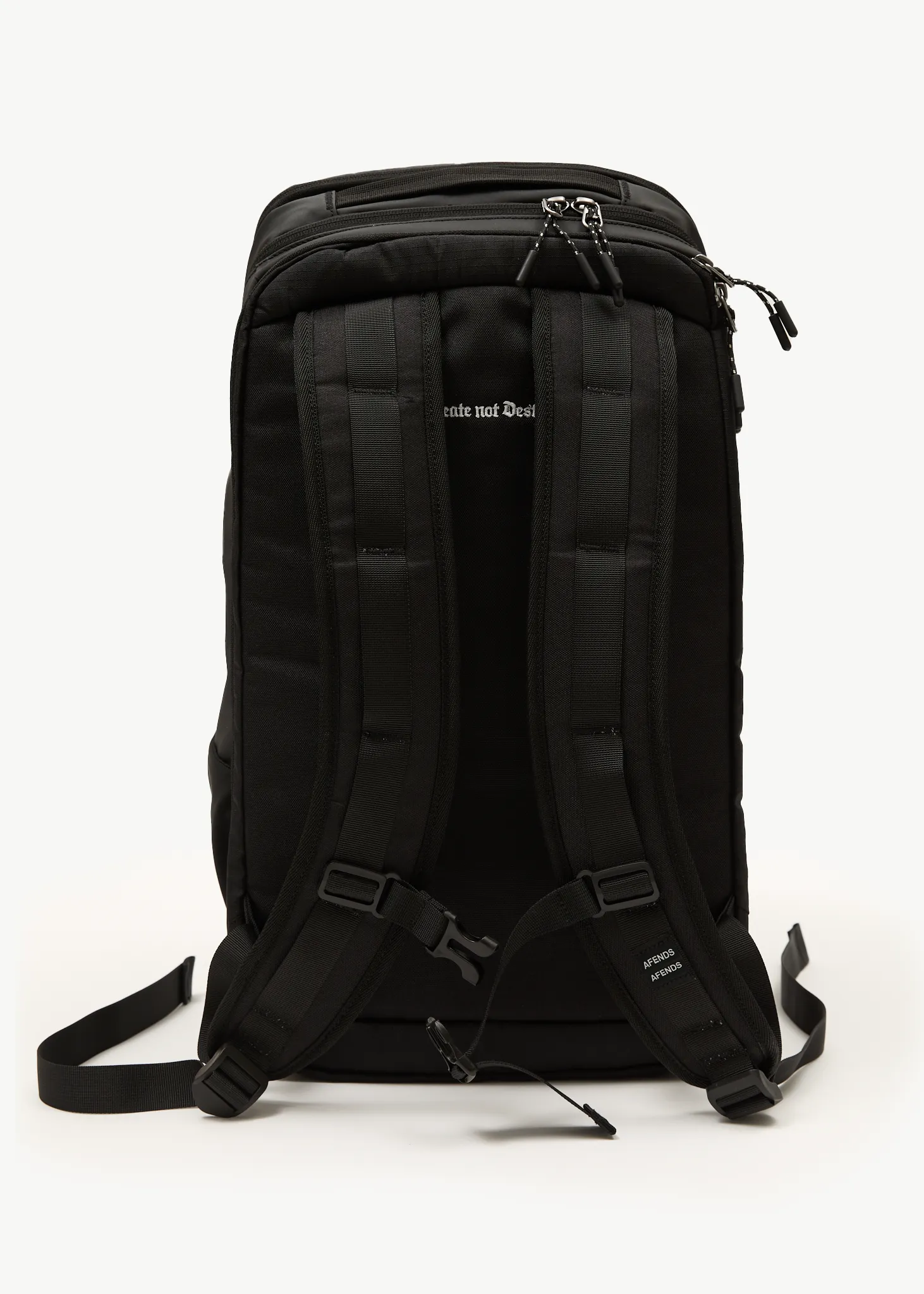 AFENDS Mens Weekender - Backpack - Black sold by Afends product image thumbnail 3