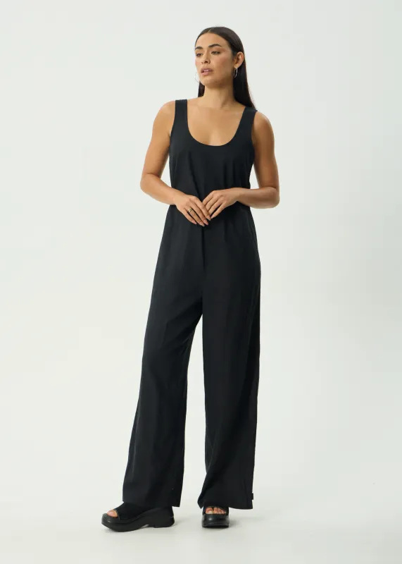 AFENDS Womens Jesse - Jumpsuit - Black sold by Afends