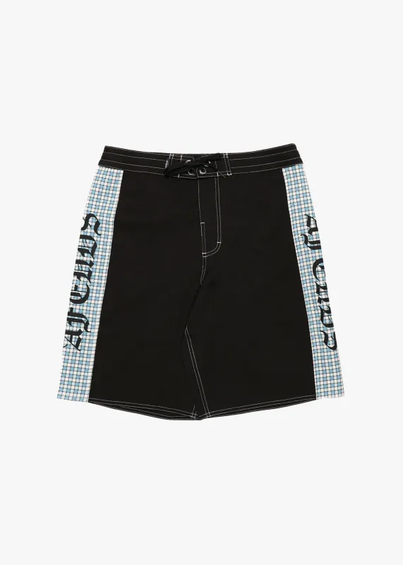 AFENDS Mens Evans - Surf Related Boardshort 20" - Black sold by Afends