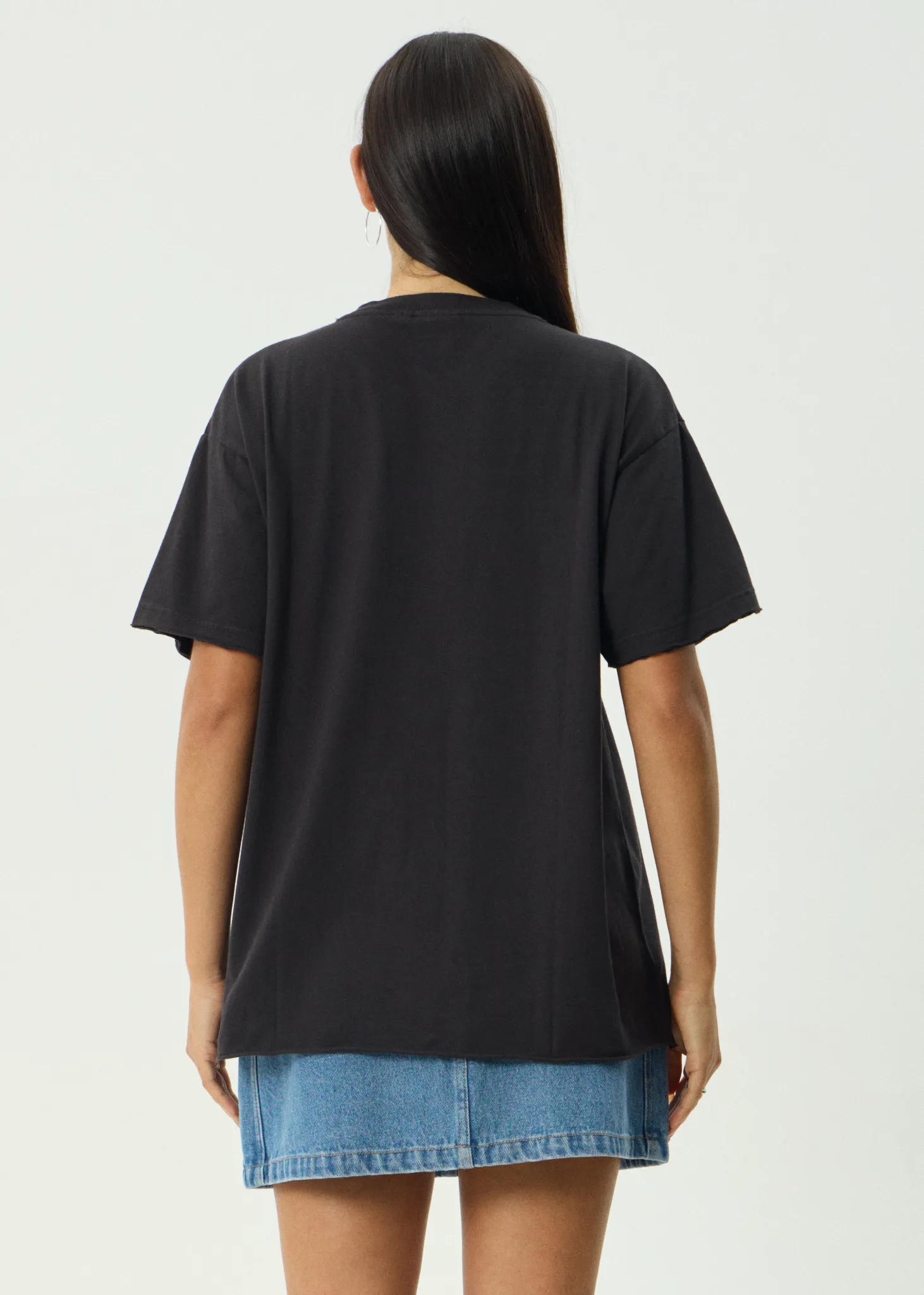 AFENDS Womens Island - Oversized Tee - Stone Black sold by Afends product image thumbnail 5