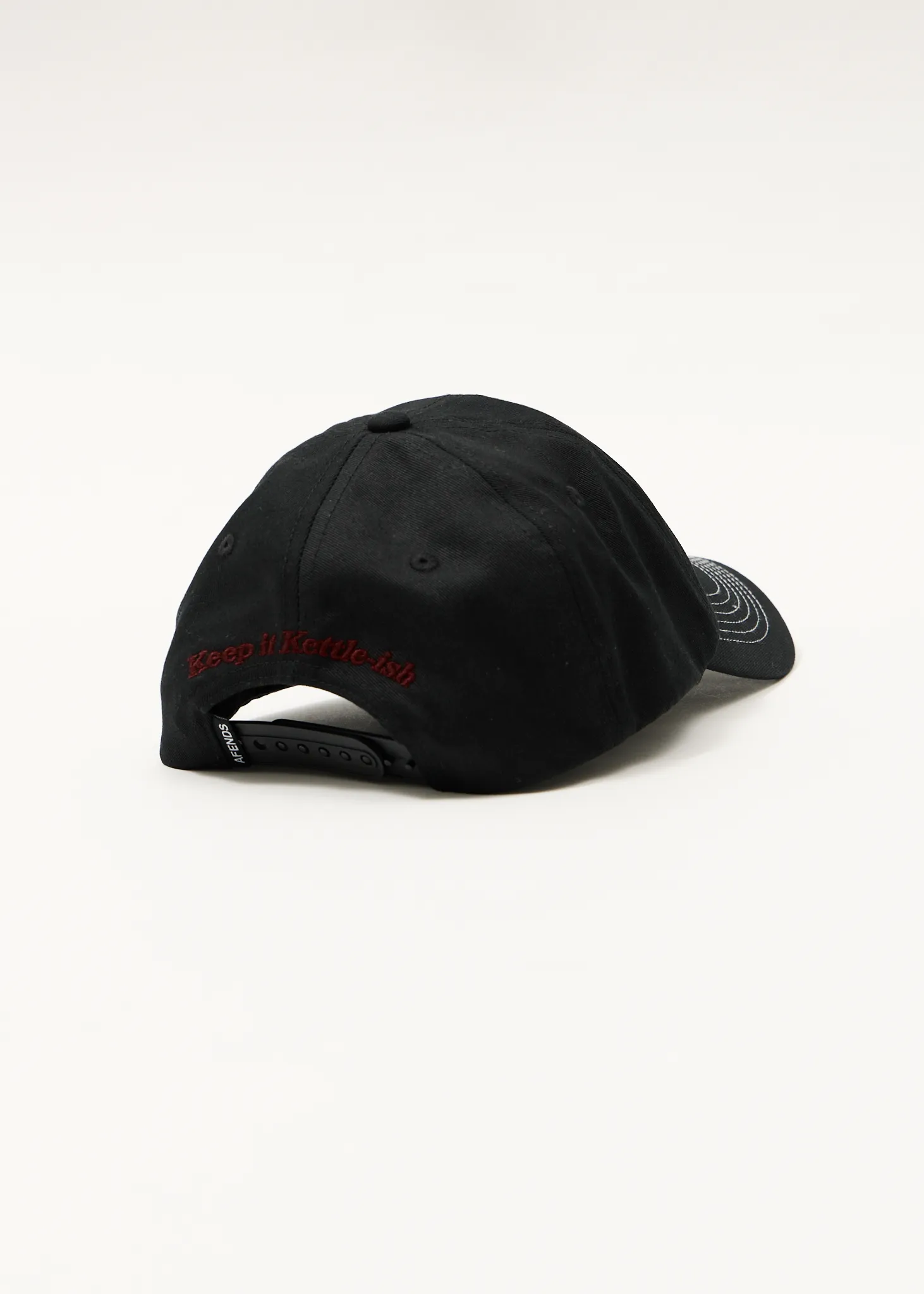AFENDS Mens Kettle - Six Panel Cap - Black sold by Afends product image thumbnail 3