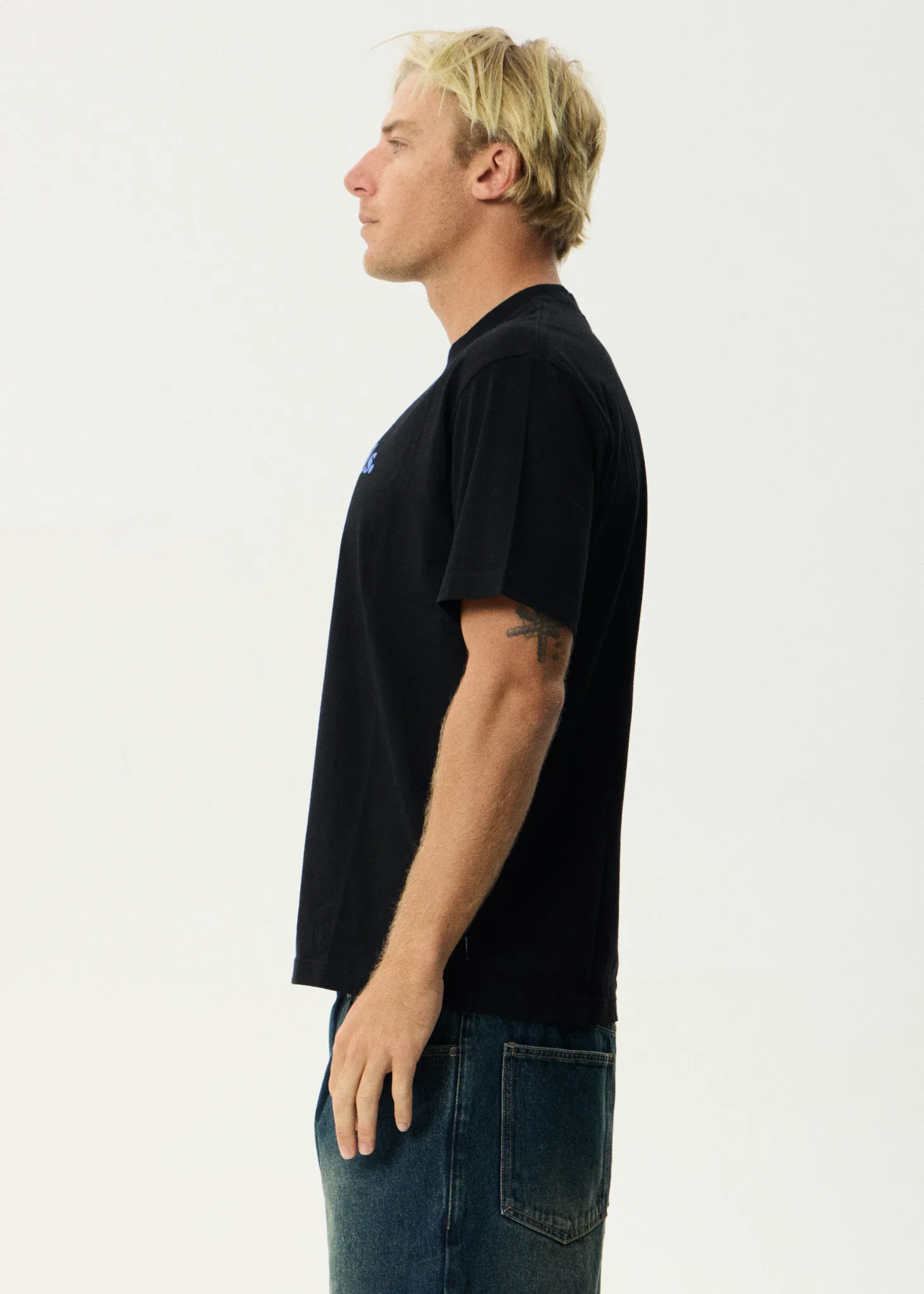 AFENDS Mens Smiles - Retro Tee - Black sold by Afends product image thumbnail 5