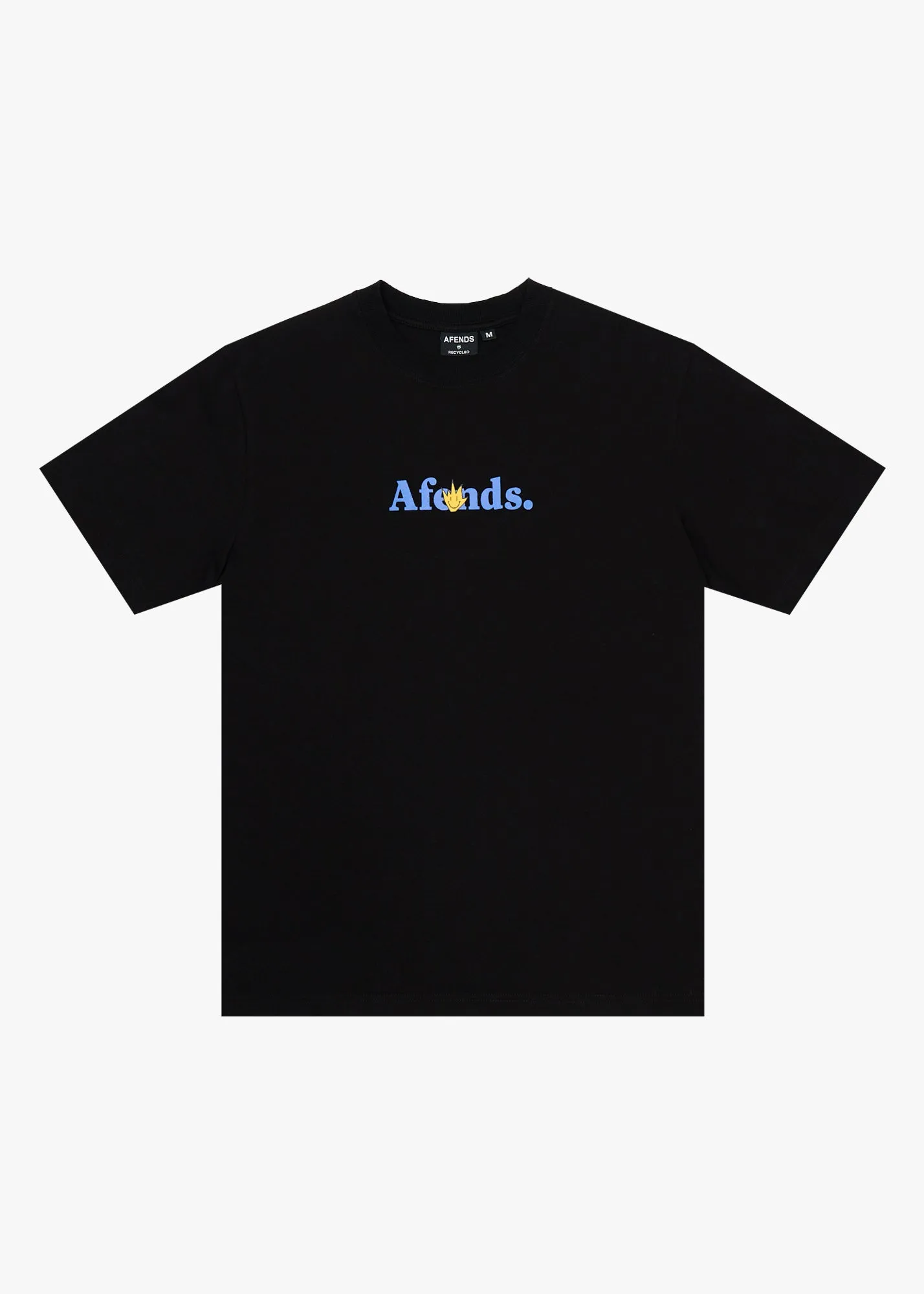 AFENDS Mens Smiles - Retro Tee - Black sold by Afends
