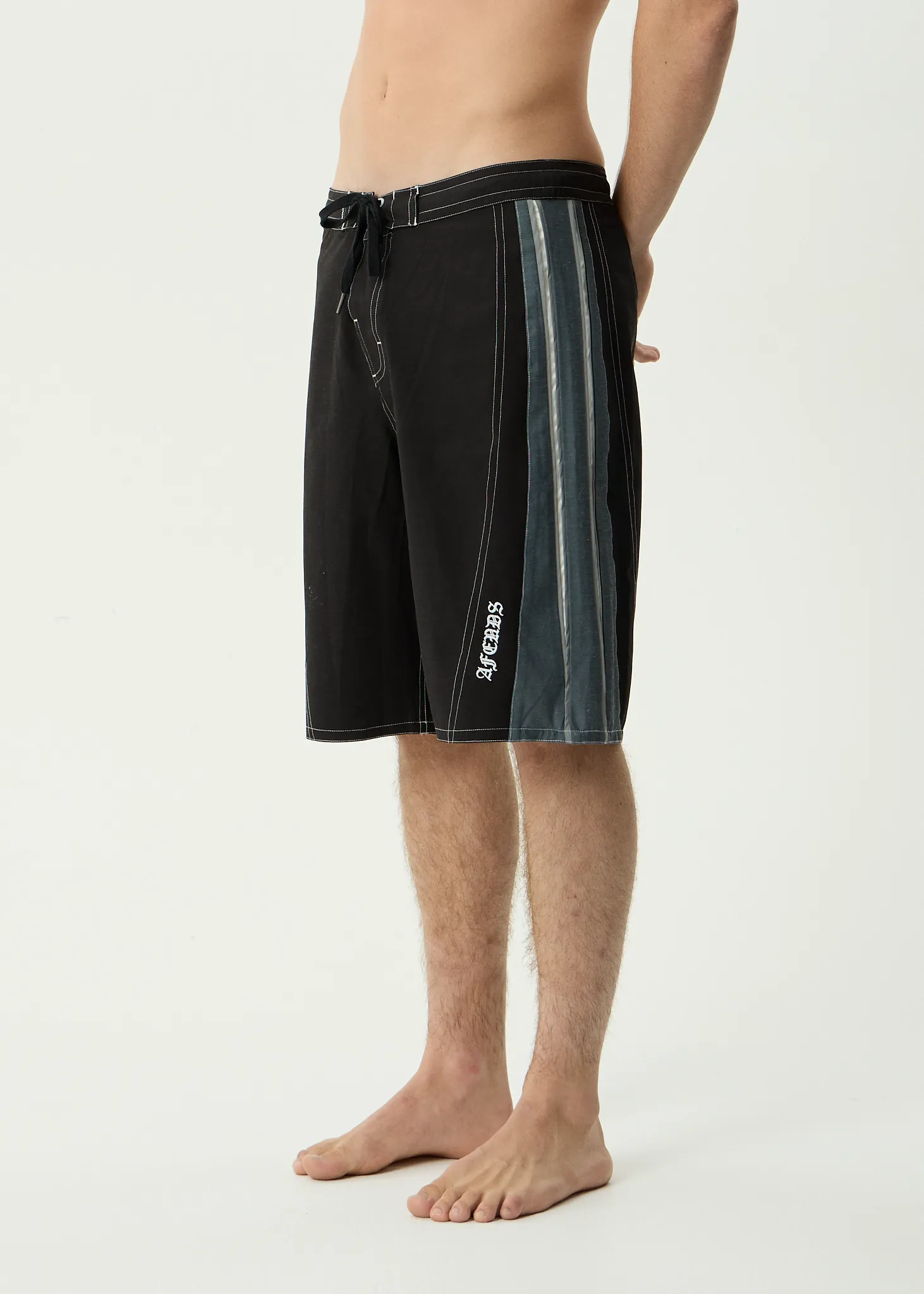 AFENDS Mens Forum - Surf Related V2 Boardshort 22" - Black sold by Afends product image thumbnail 5
