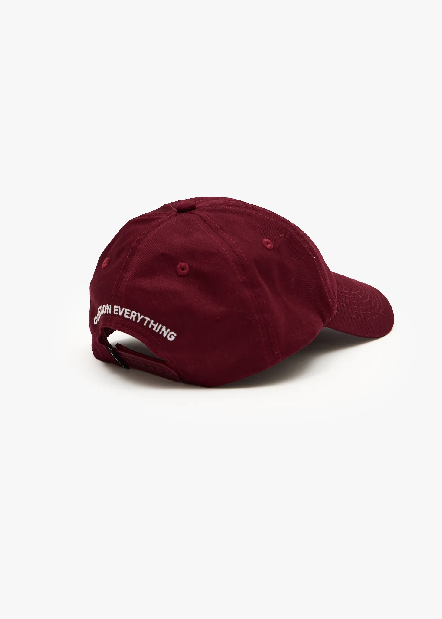 AFENDS Mens Burnin - Six Panel Cap - Burgundy sold by Afends product image thumbnail 5