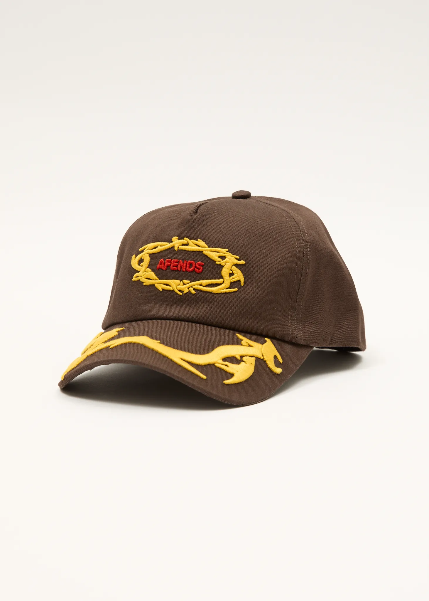AFENDS Mens Rocked - Five Panel Cap - Coffee sold by Afends product image thumbnail 2