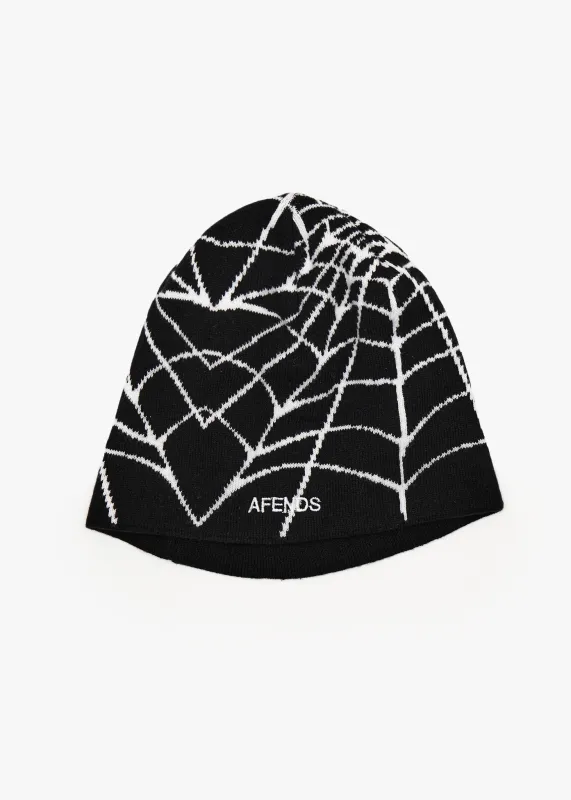 AFENDS Mens Supply - Beanie - Black sold by Afends