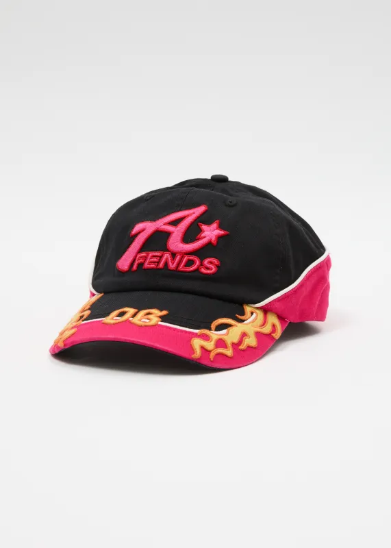 AFENDS Womens Derby - Panelled Cap - Black sold by Afends