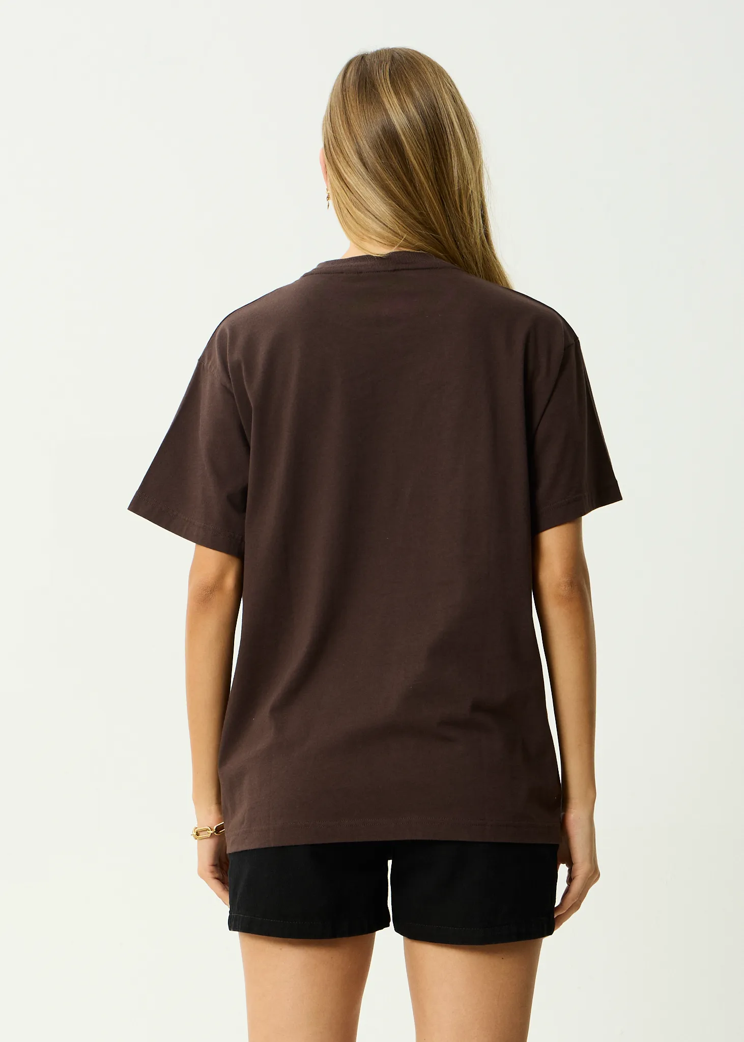 AFENDS Womens Garden Variety - Oversized Tee - Coffee sold by Afends product image thumbnail 5
