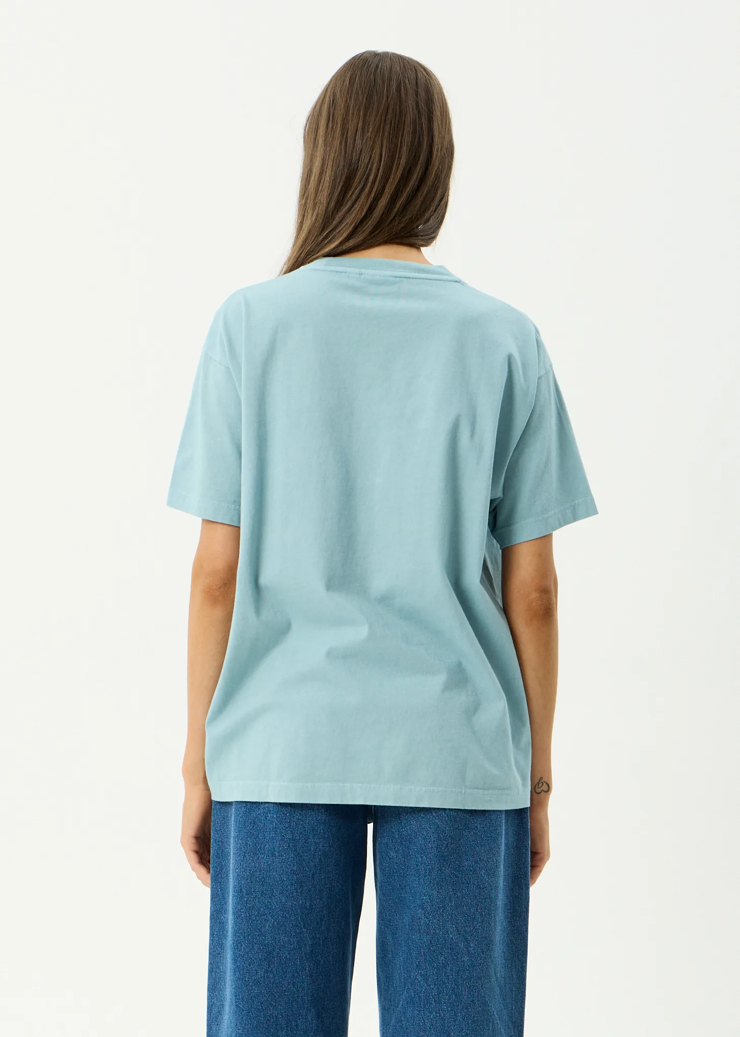 AFENDS Womens Garden Variety - Oversized Tee - Overcast sold by Afends product image thumbnail 5