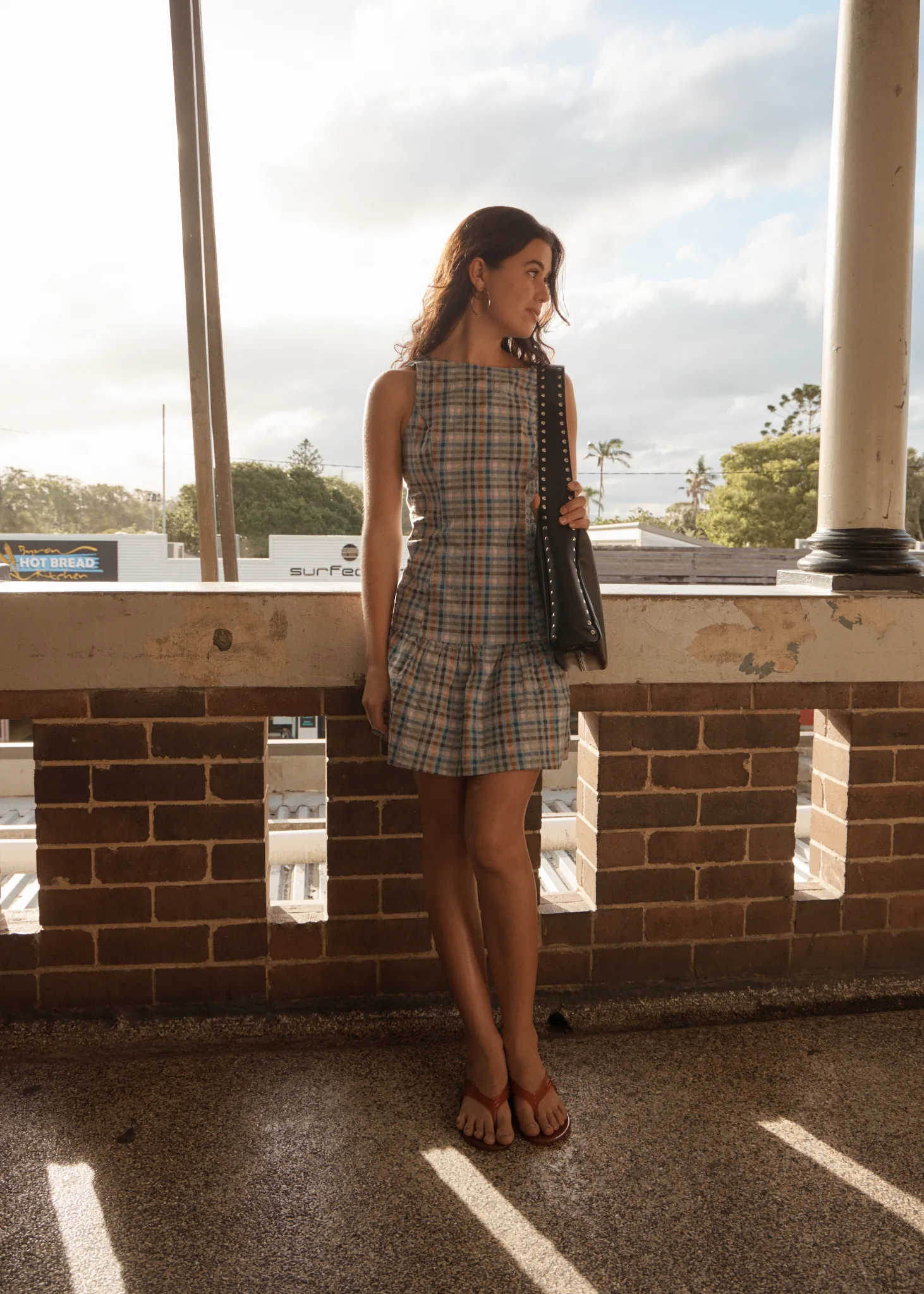 AFENDS Womens Amelie Check - Seersucker Mini Dress - Multi sold by Afends product image thumbnail 2